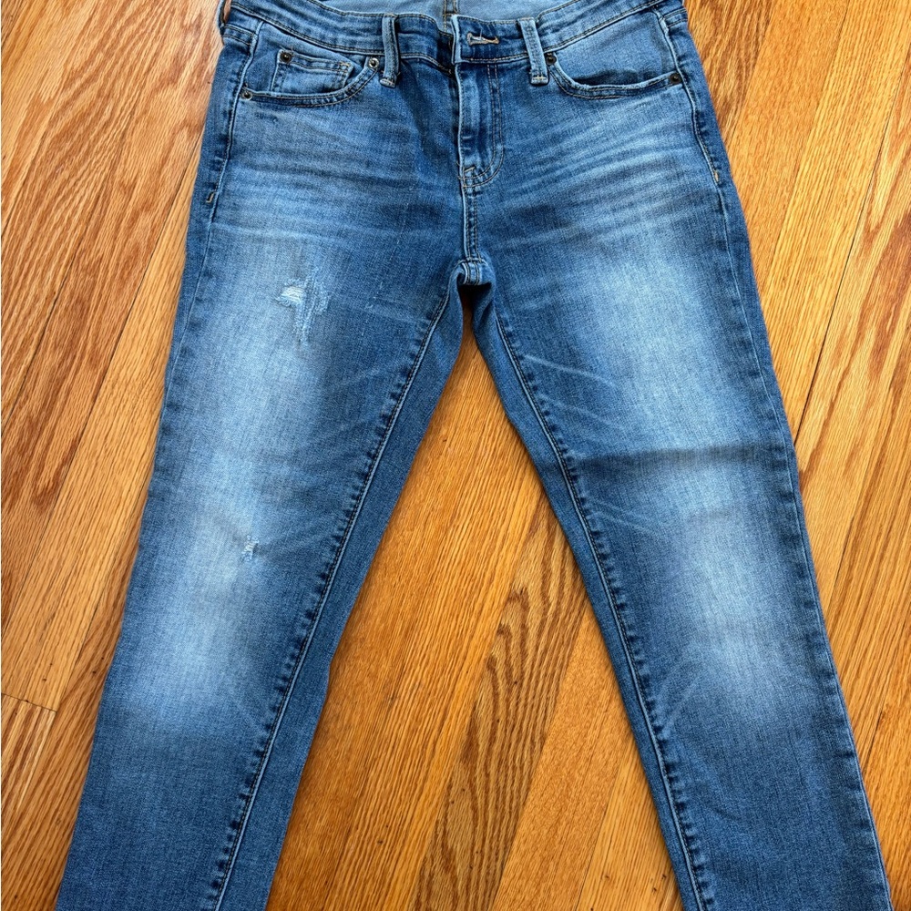 GAP Women's Blue Skinny Jeans